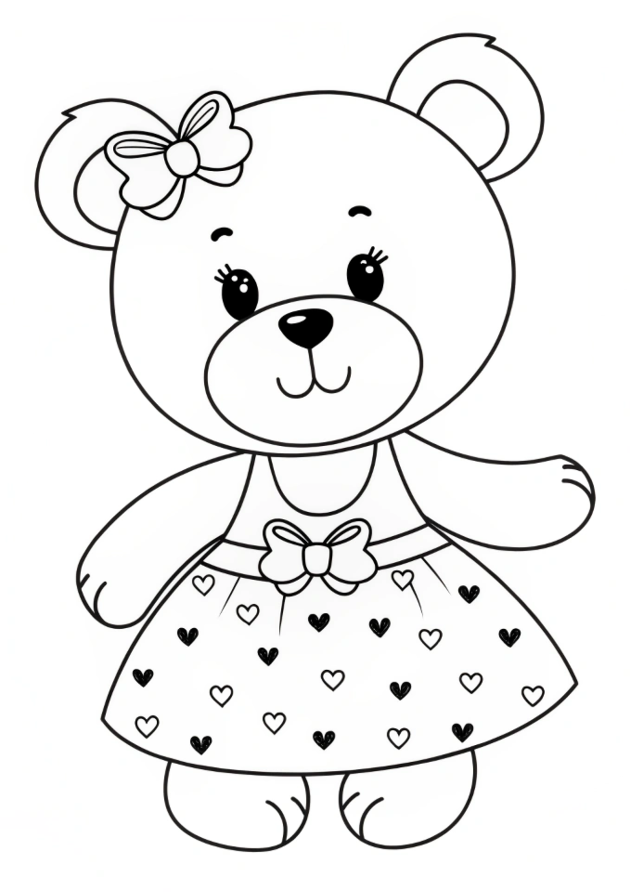 Beginner Friendly Bear Drawing MarverickIdeas beginner-friendly-bear-drawing-marverickideas